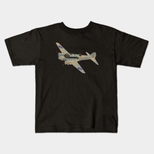 Avro Anson British WW2 Airplane Kids T-Shirt